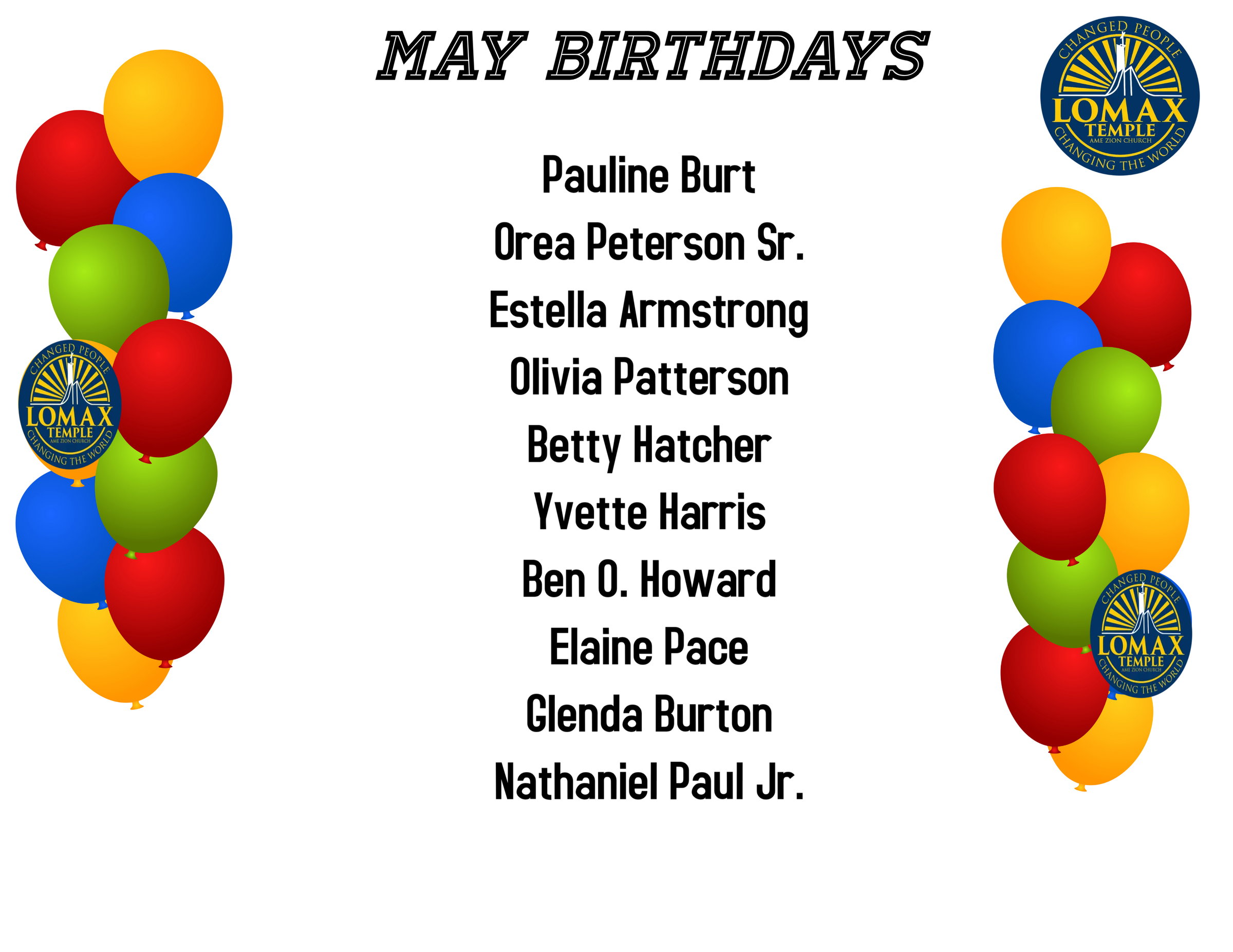  Birthdays