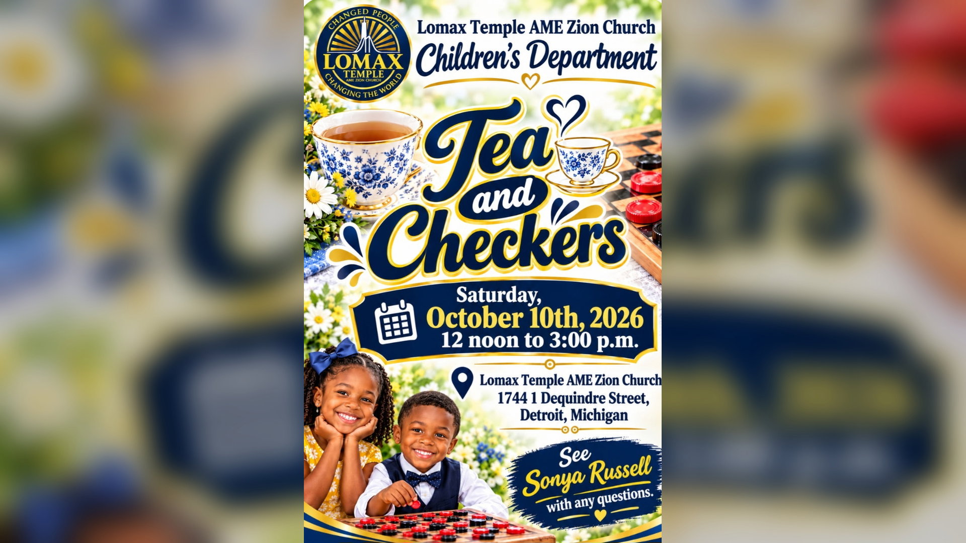 Tea & Checkers