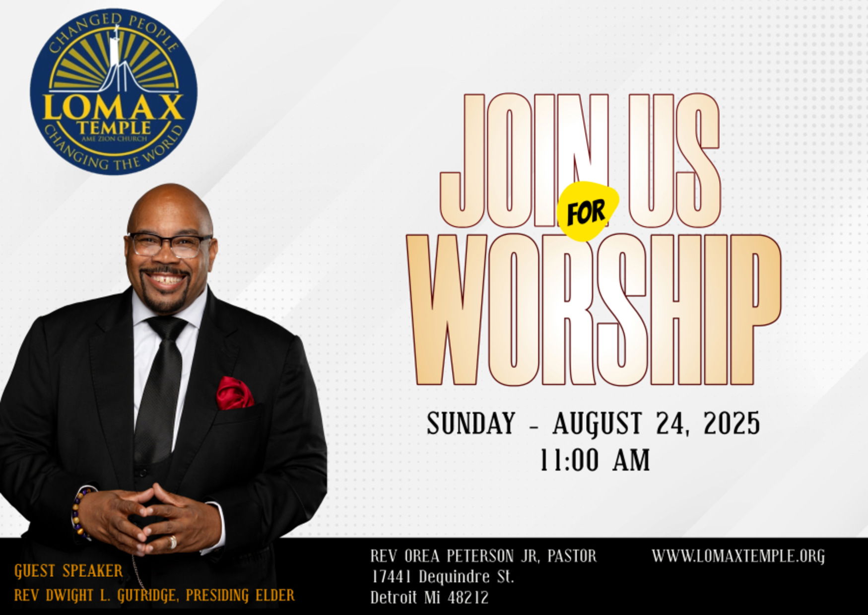 Join us for Worship
