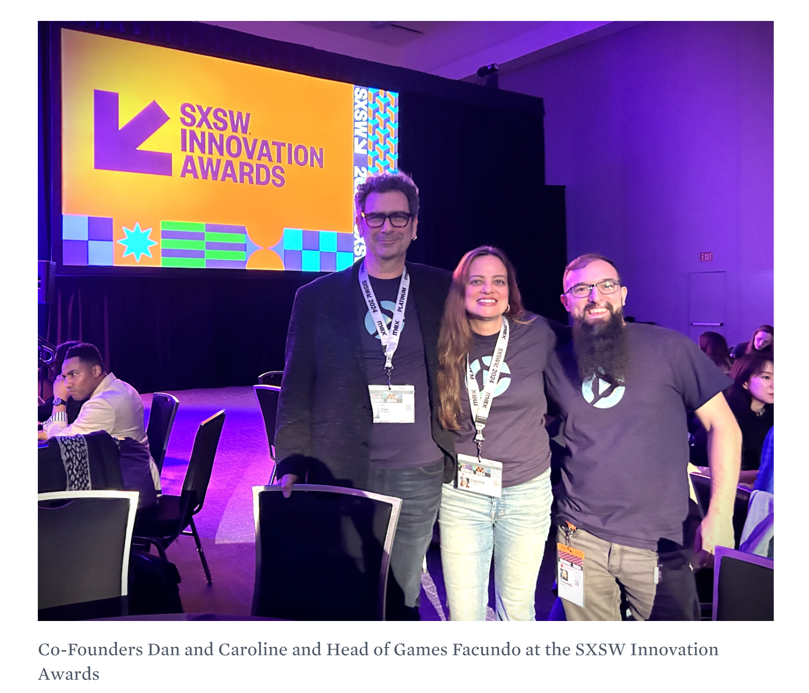 Overplay founders at SxSW