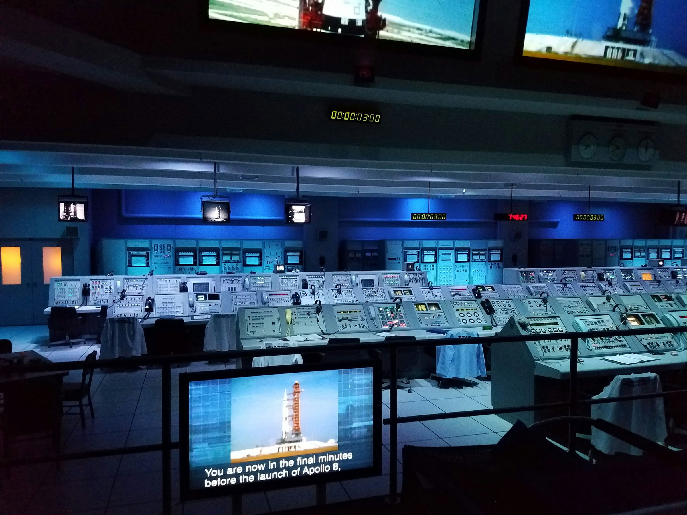 control room monitors