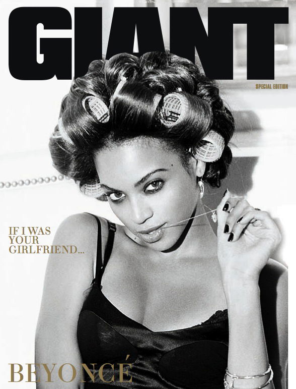 beyonce on the cover of giant magazine