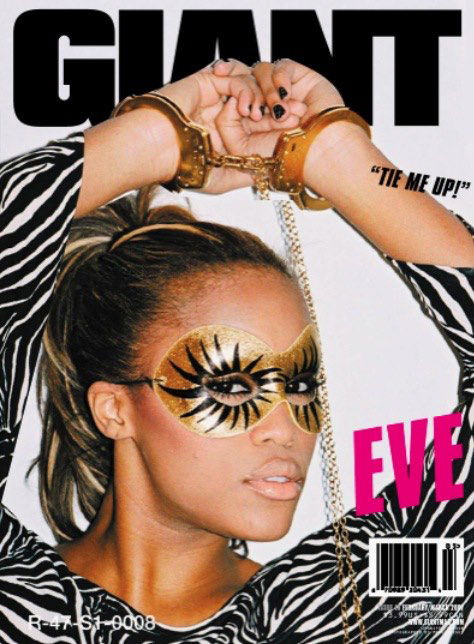 eve on the cover of giant magazine