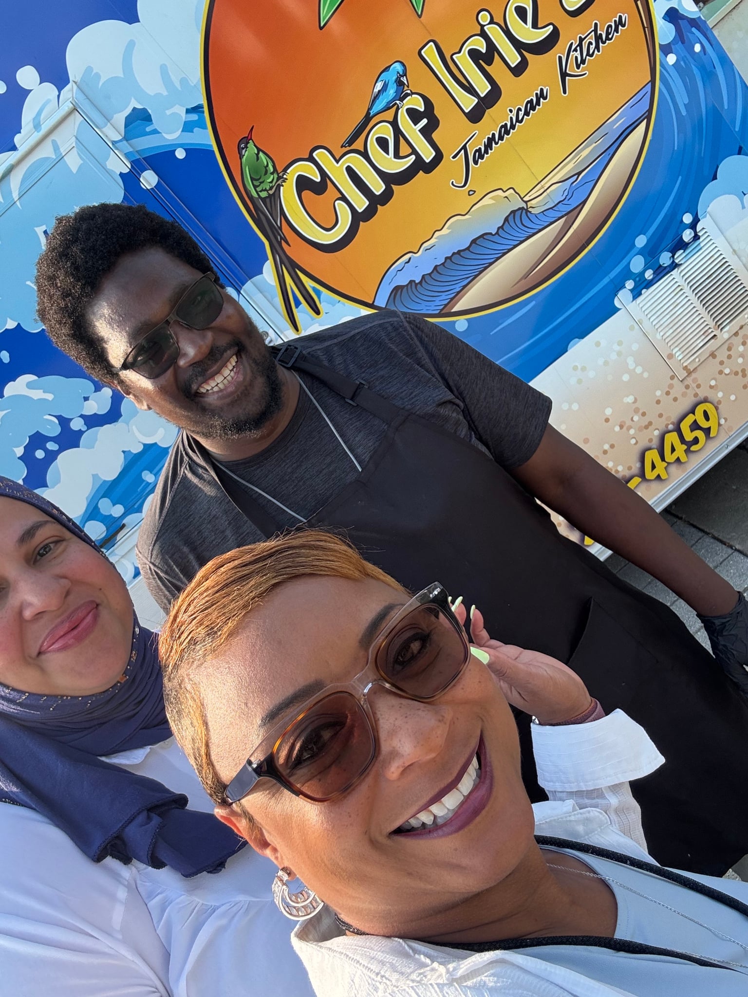 Chef Irie's Food Truck in Action