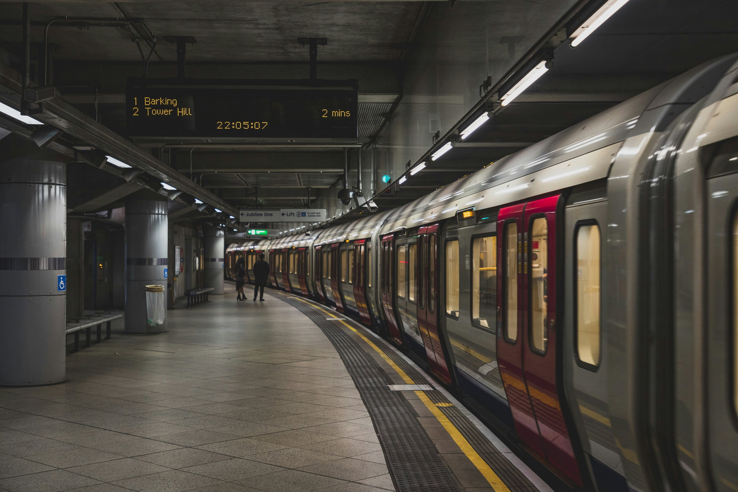 metro station