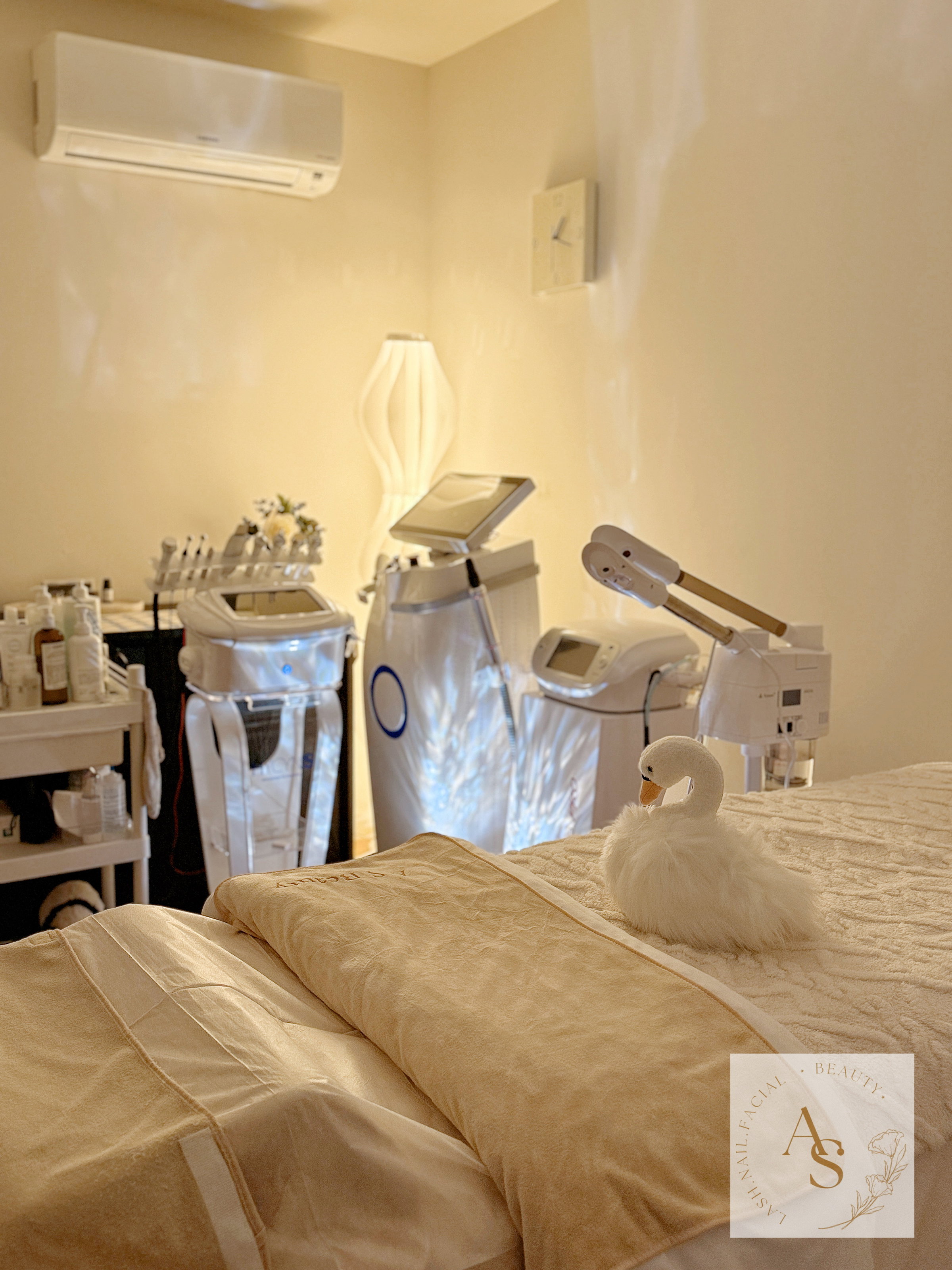A.S Beauty private treatment room in Box Hill