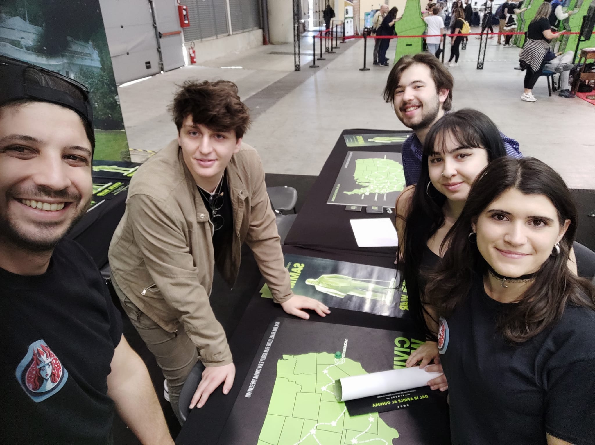 Evento Romics - Presentazione Civil War Film