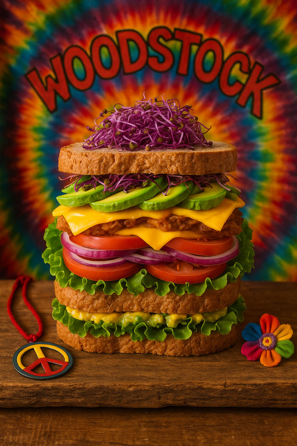 Rainbow Sandwich