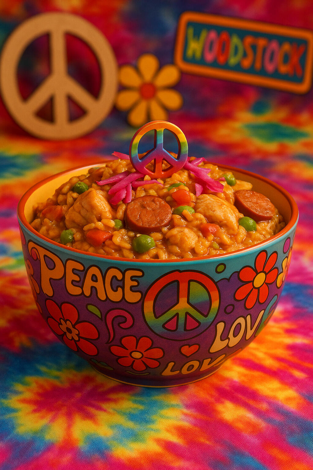 Arroz Atollado Psicodélico