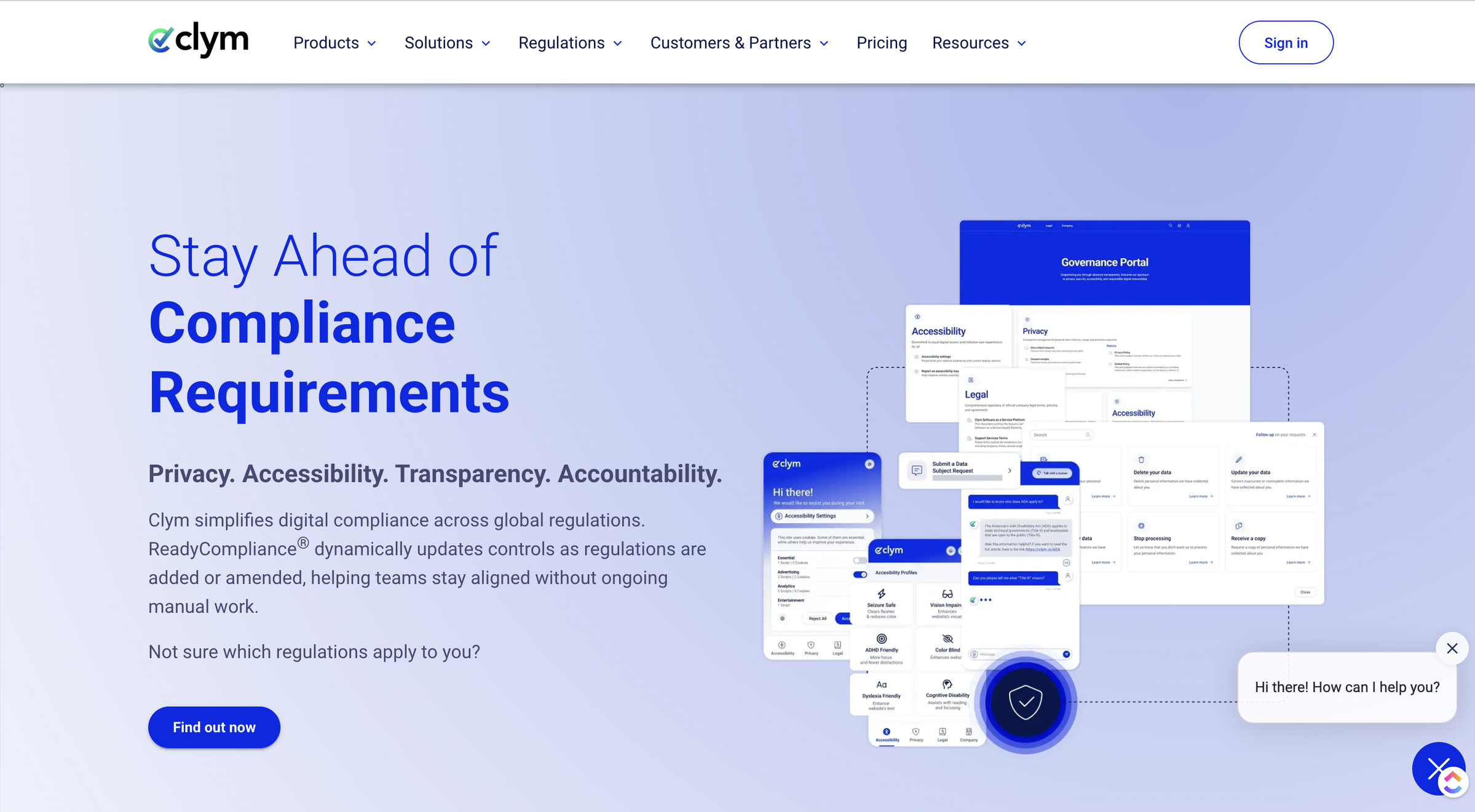 Clym Homepage