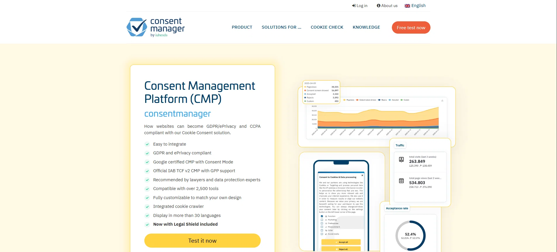 ConsentManager homepage