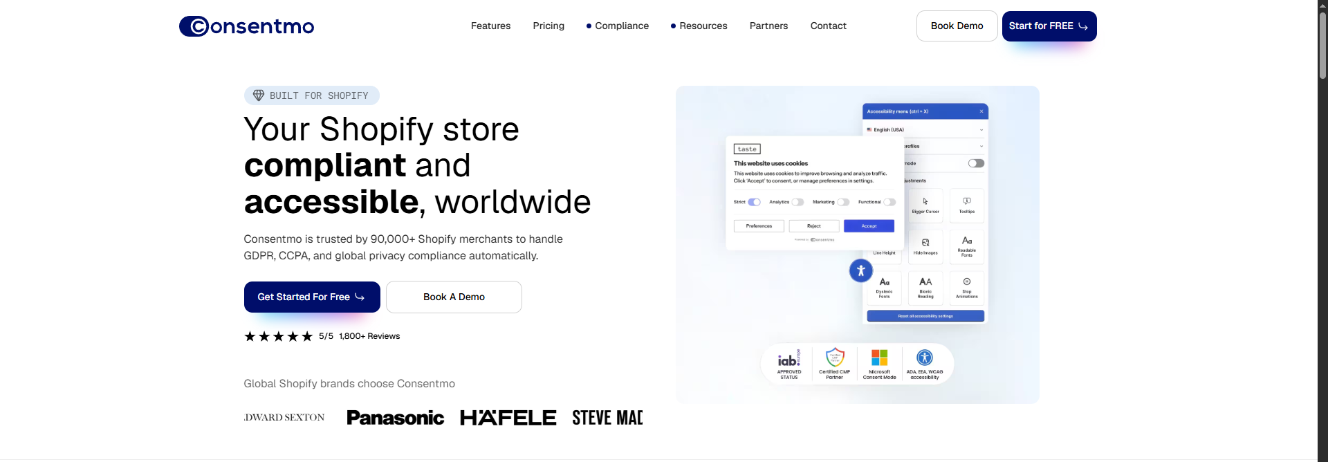 Consentmo Homepage