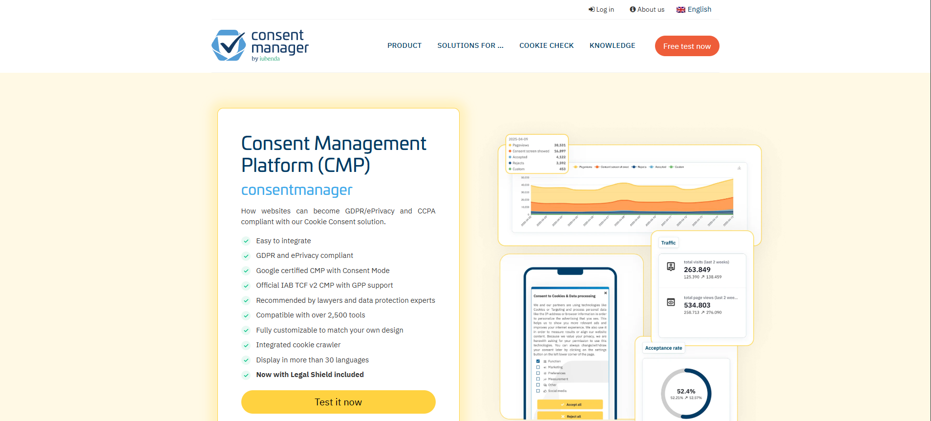ConsentManager Homepage
