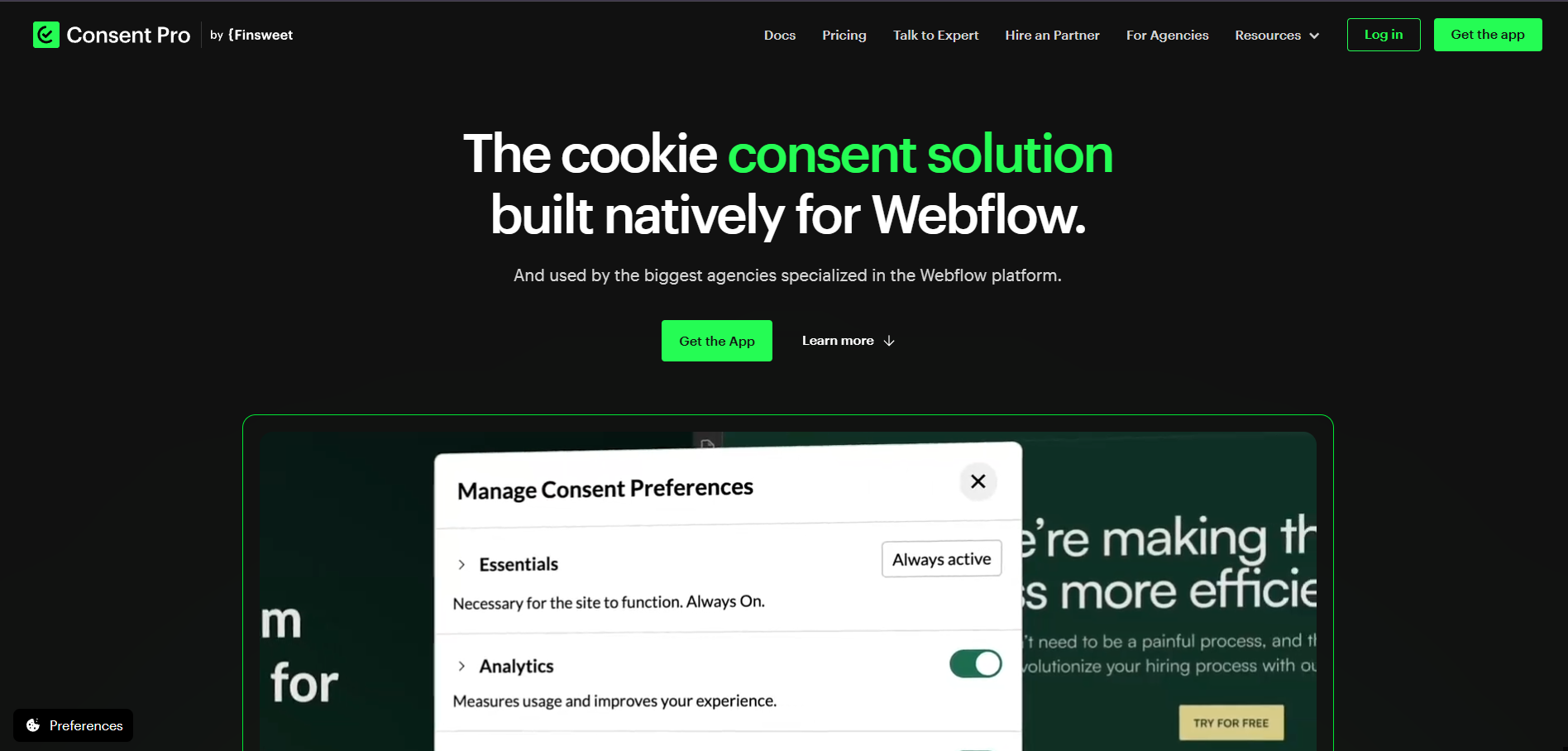Consent Pro Homepage