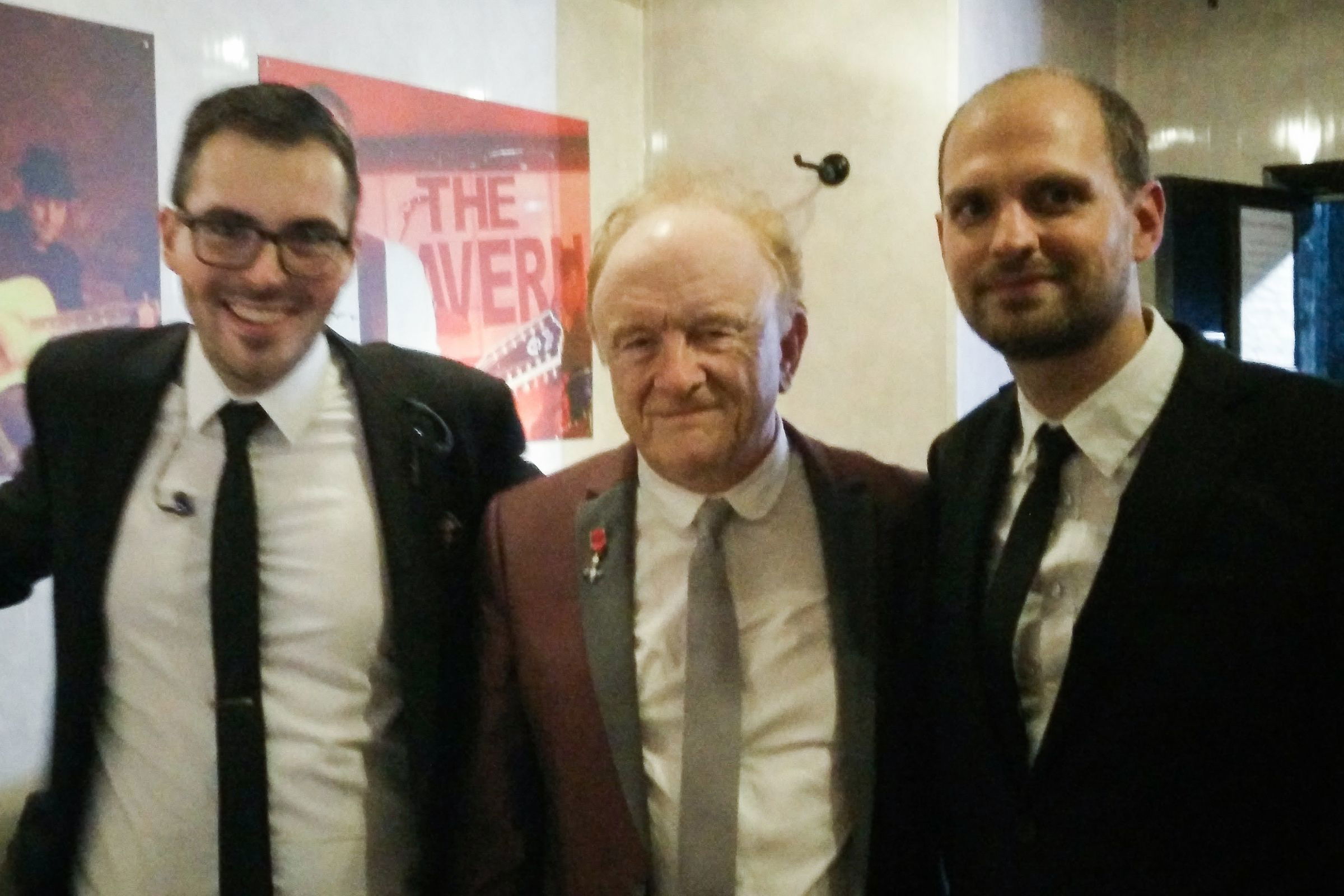 With Peter Asher CBE & Aron Bicskey