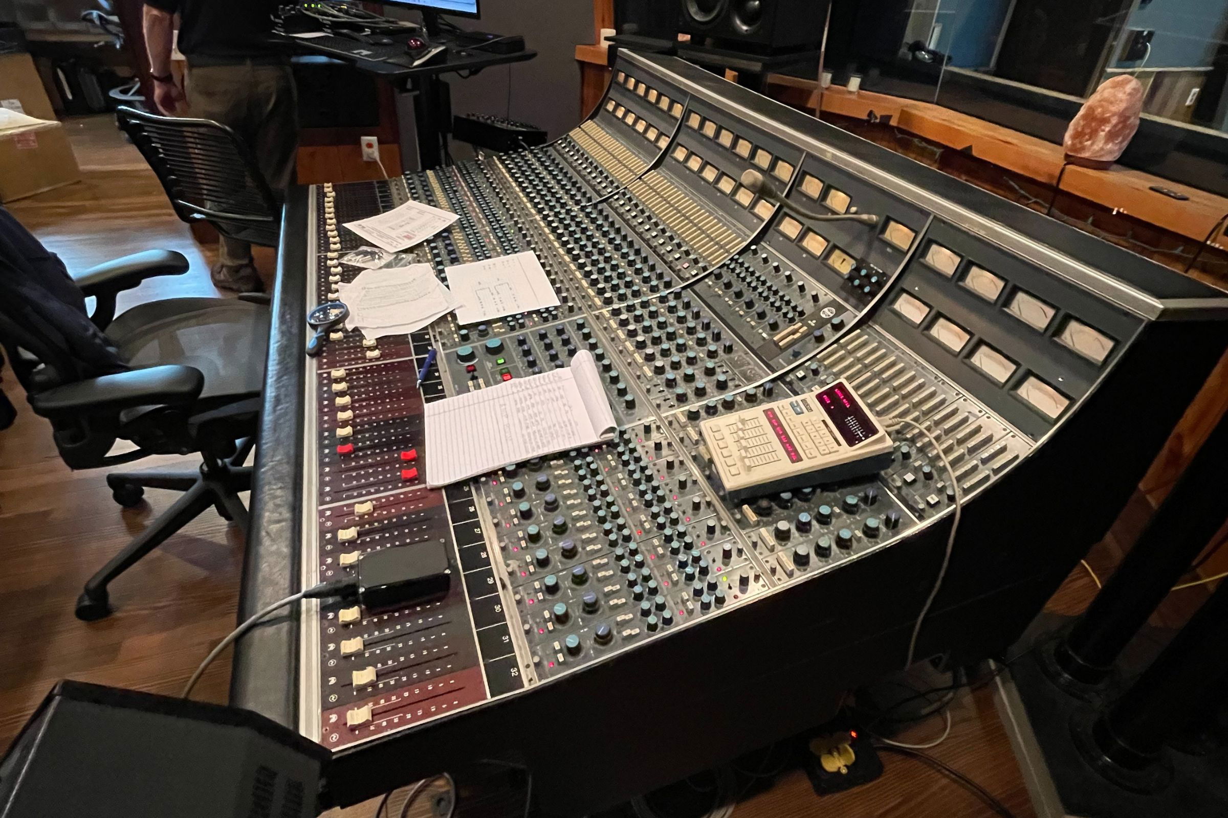 Working at Leon Russell's "The Church" Studio, Tulsa, Oklahoma