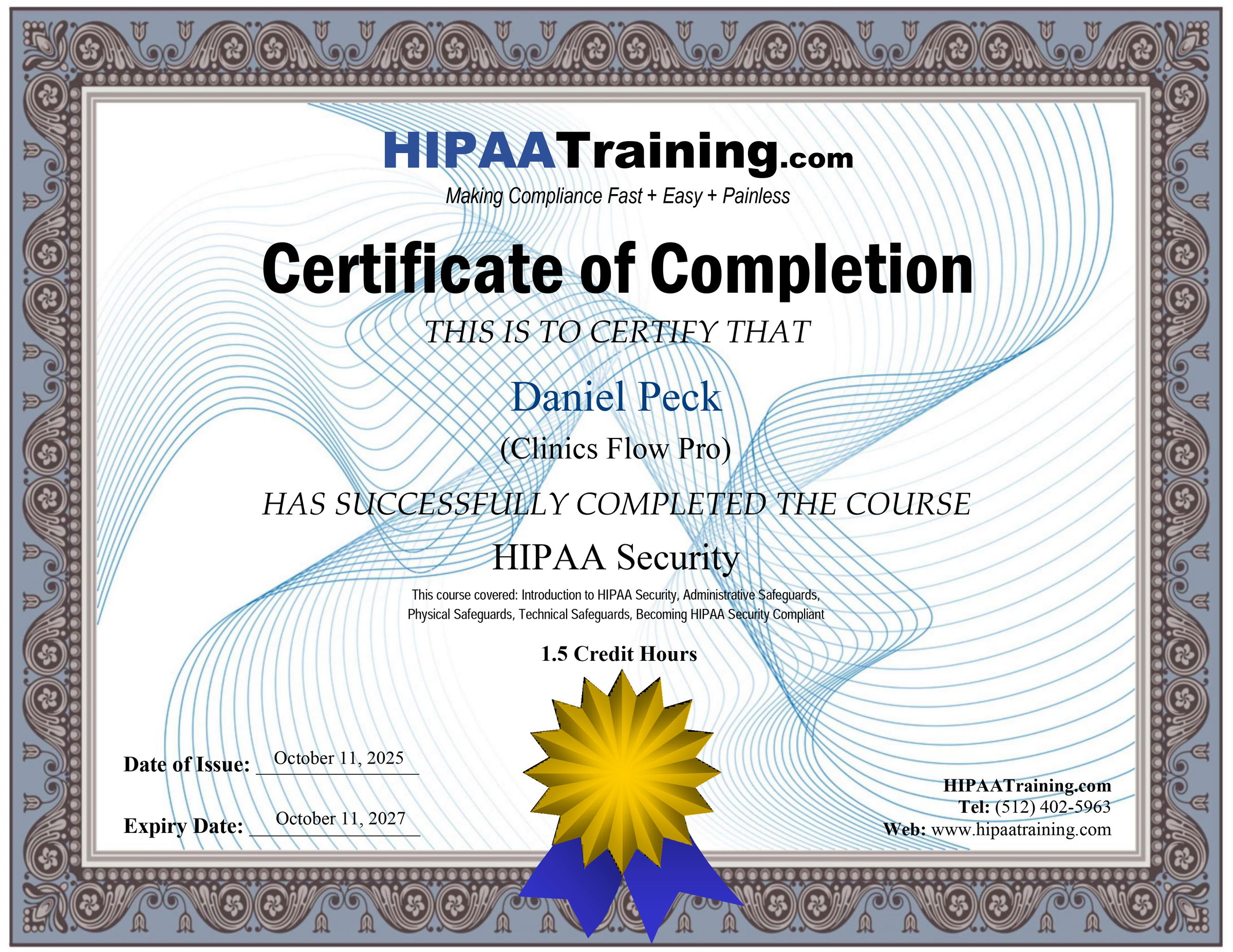 HIPAA Security