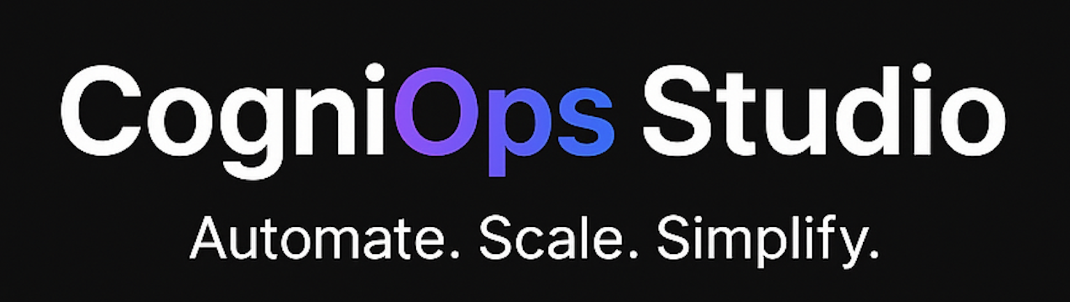 CogniOps Studio