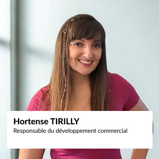 Portrait de Hortense Tirilly, responsable de développement commercial