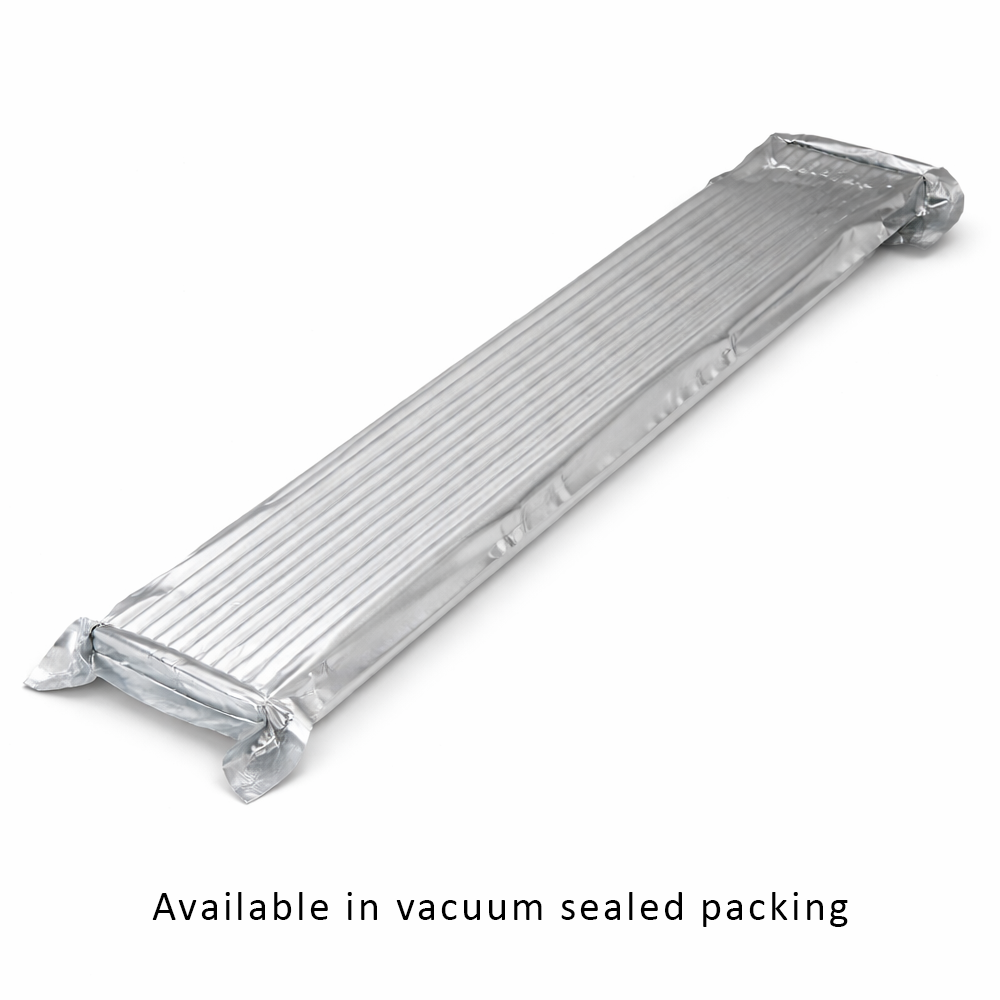 Welding electrode vacuum sealed