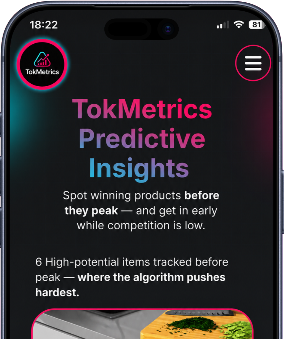 the predictive insights page on a phone