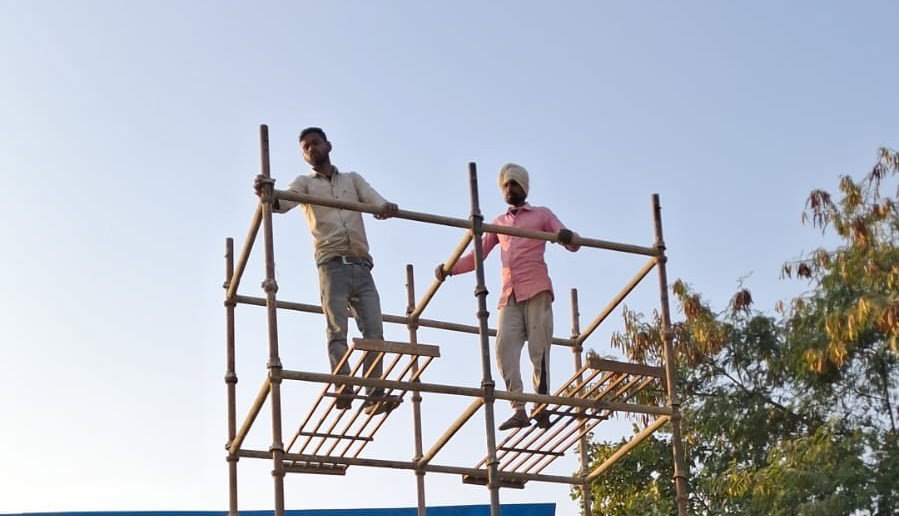 industrial scaffolding