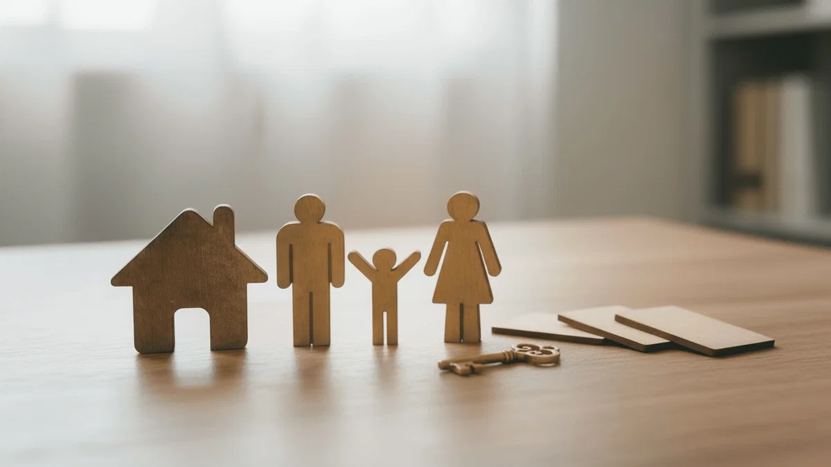 Famille protégée grâce à une isolation de qualité