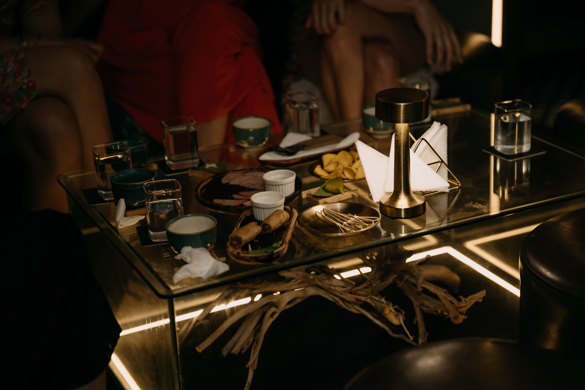 Snacks on the table