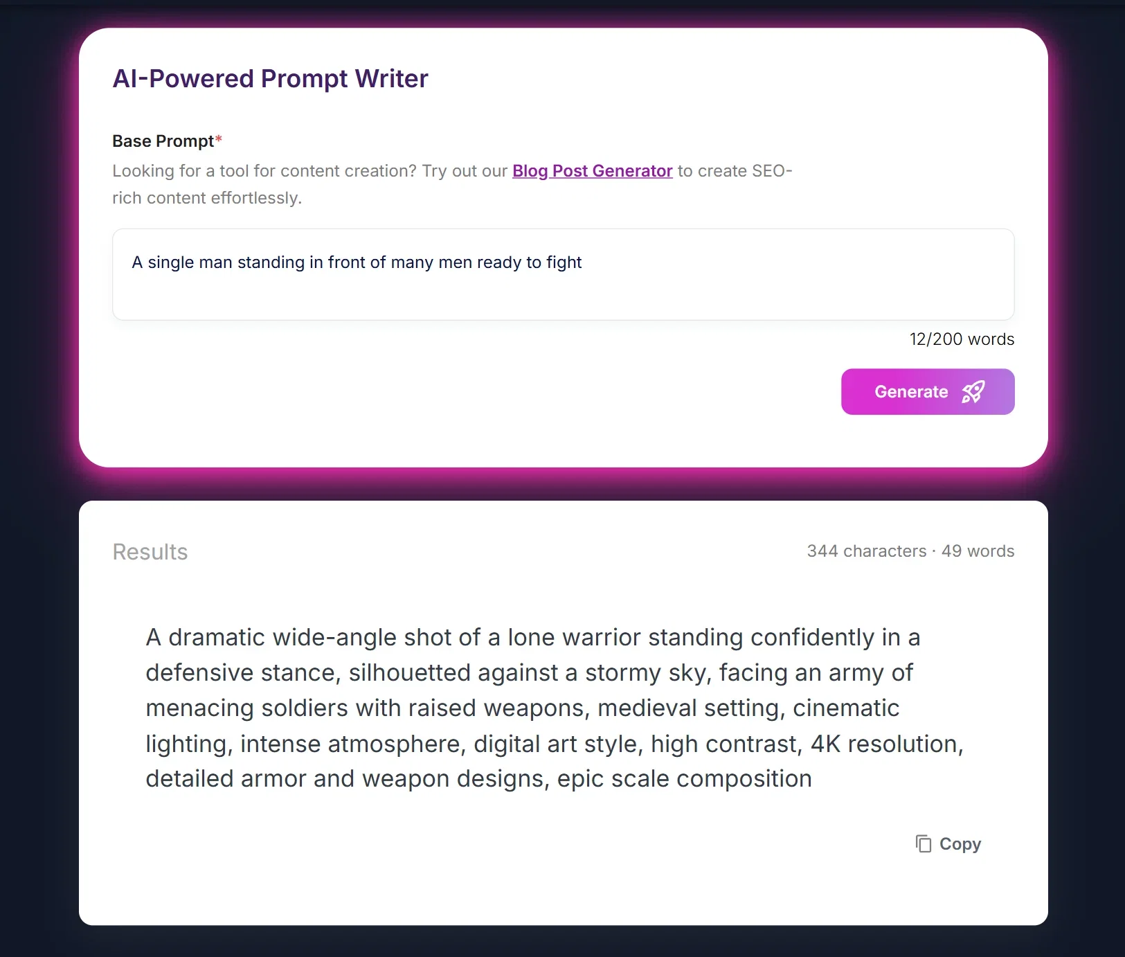 Junia’s Refined Prompt