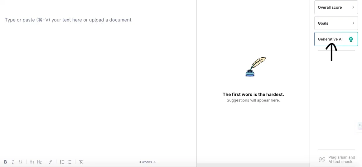 Grammarly Generative AI