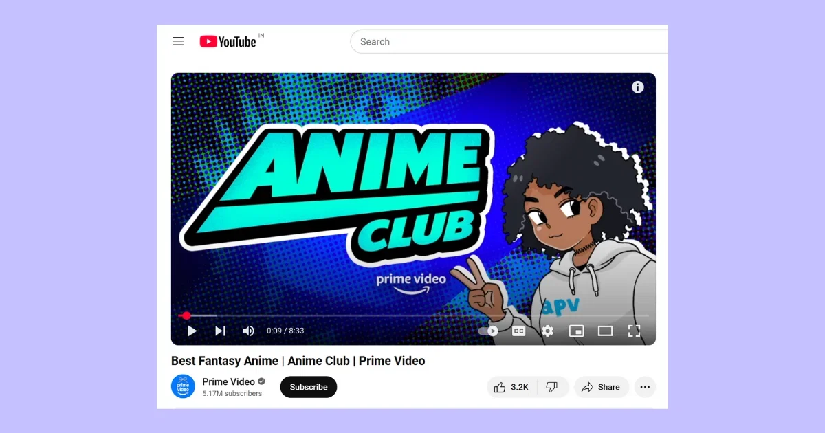 Amazon Prime's The Anime Club