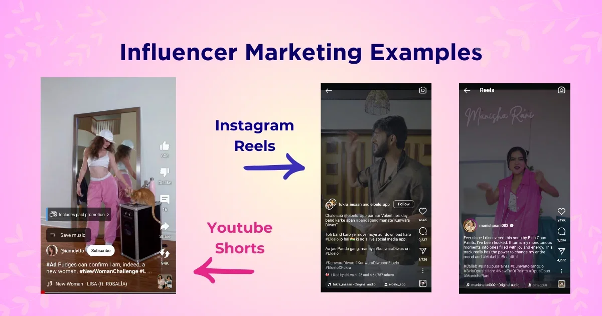 influencer marketing examples