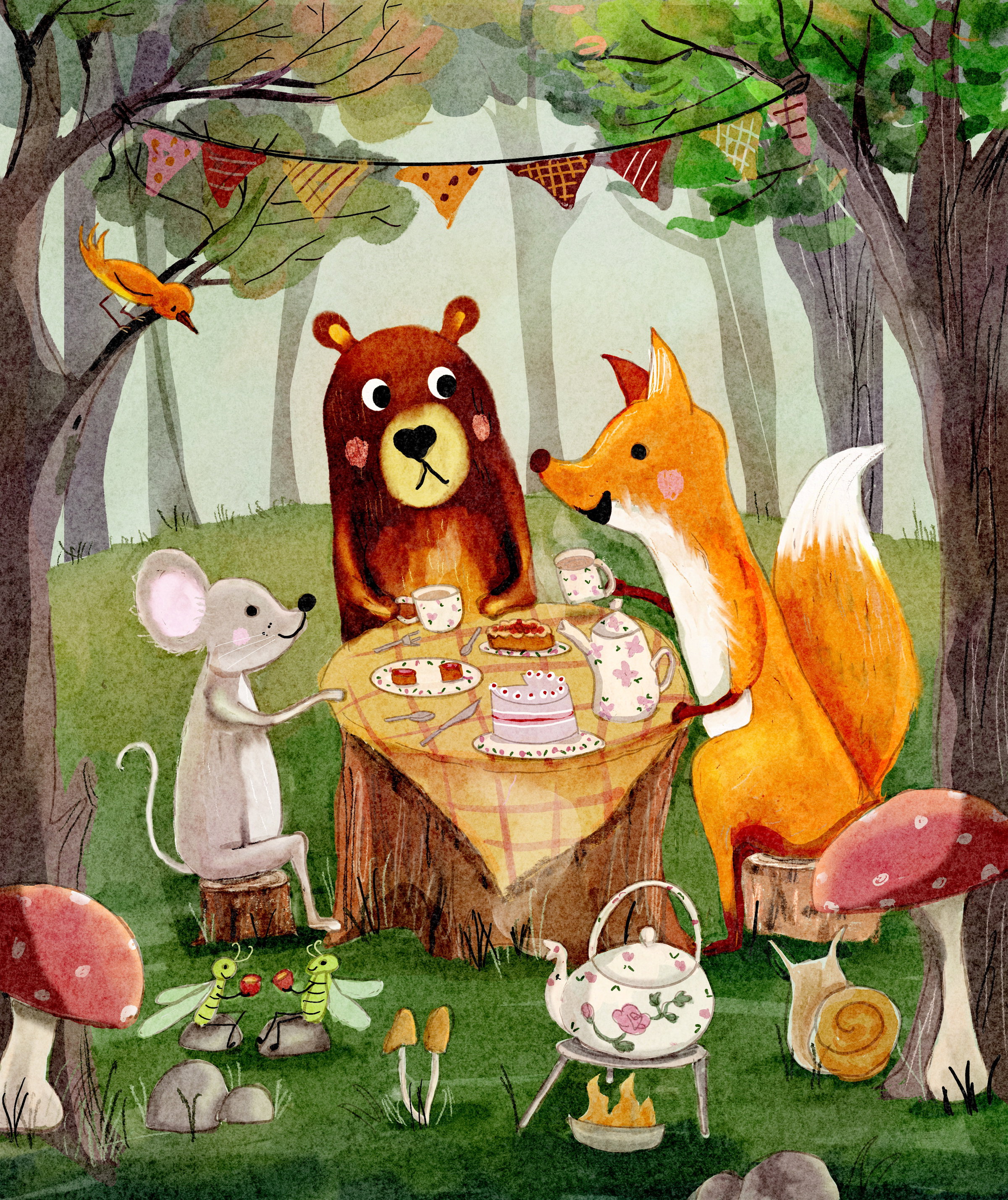 Woodland Tea Party