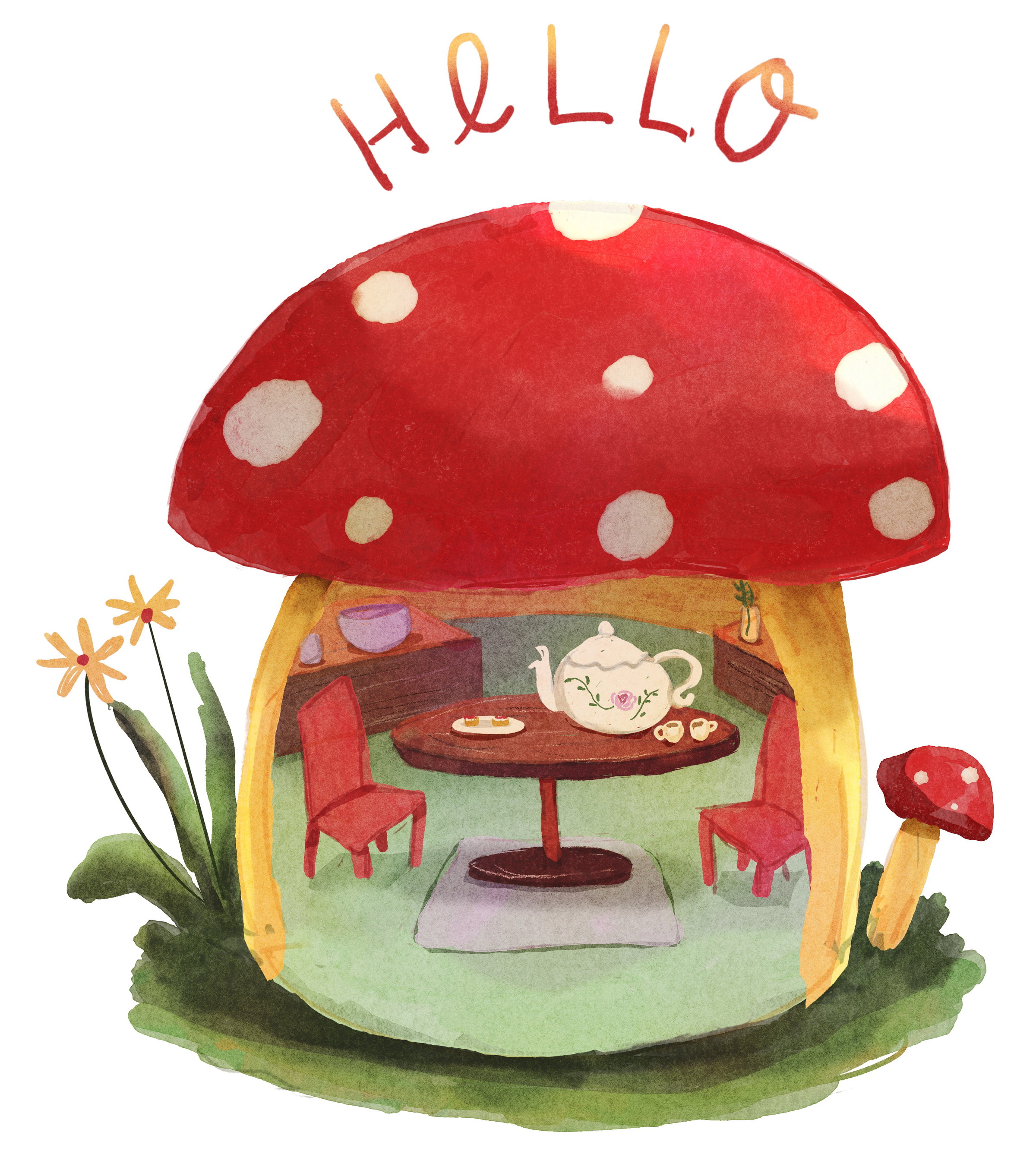 Mushroom house 