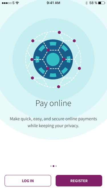 Onboarding screens