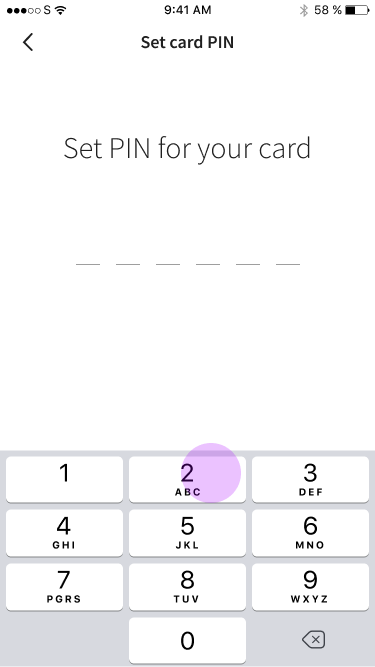 Card requested