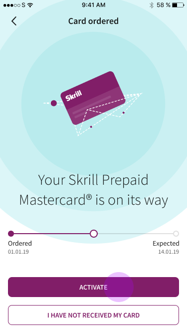 Card requested