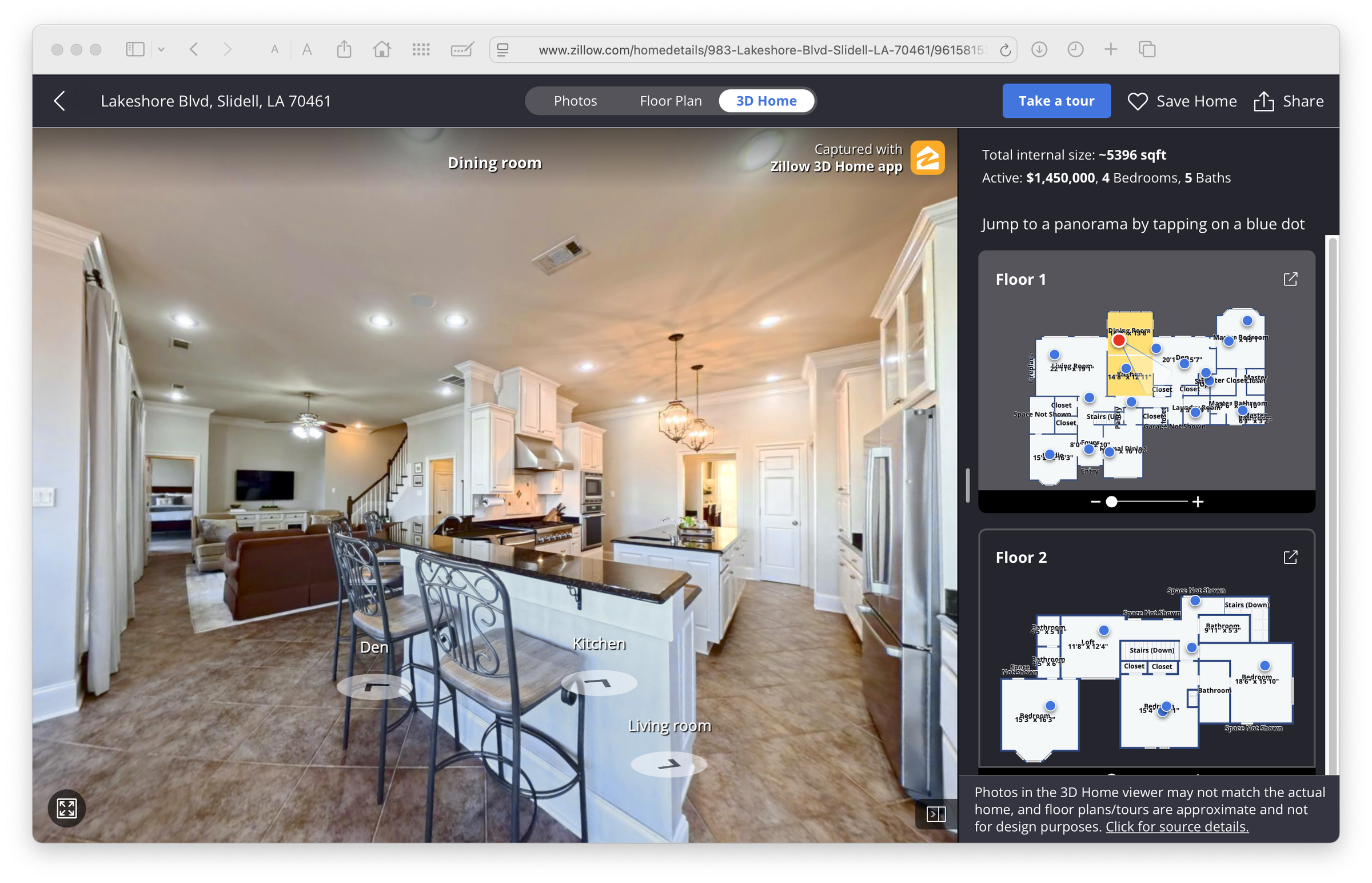 Zillow 360 Tour  Photographer 