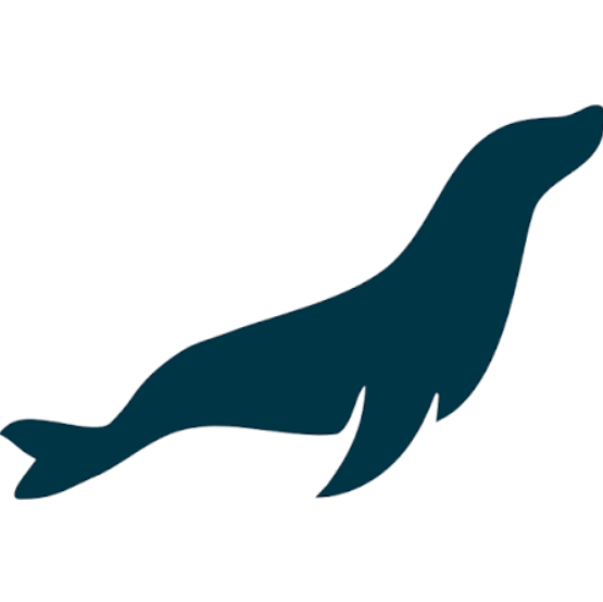 Logo de MariaDB utilizado para indicar compatibilidad con este motor de base de datos