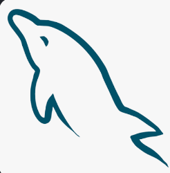 Logo de MySQL utilizado para señalar soporte con este motor de base de datos