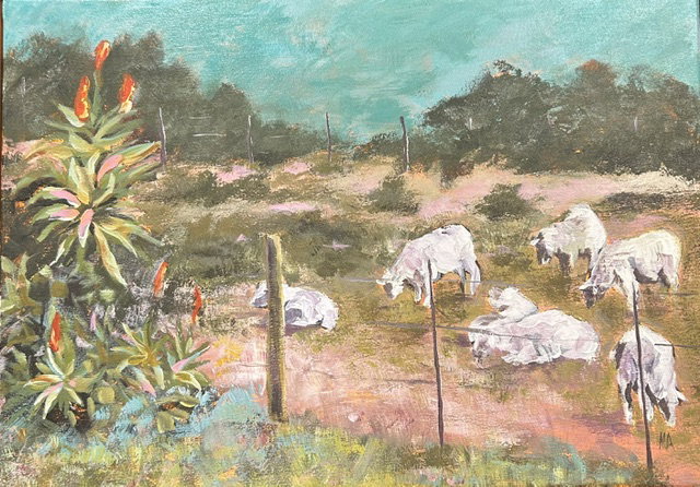 Mary Anne Flanagan - Sheep & Aloes