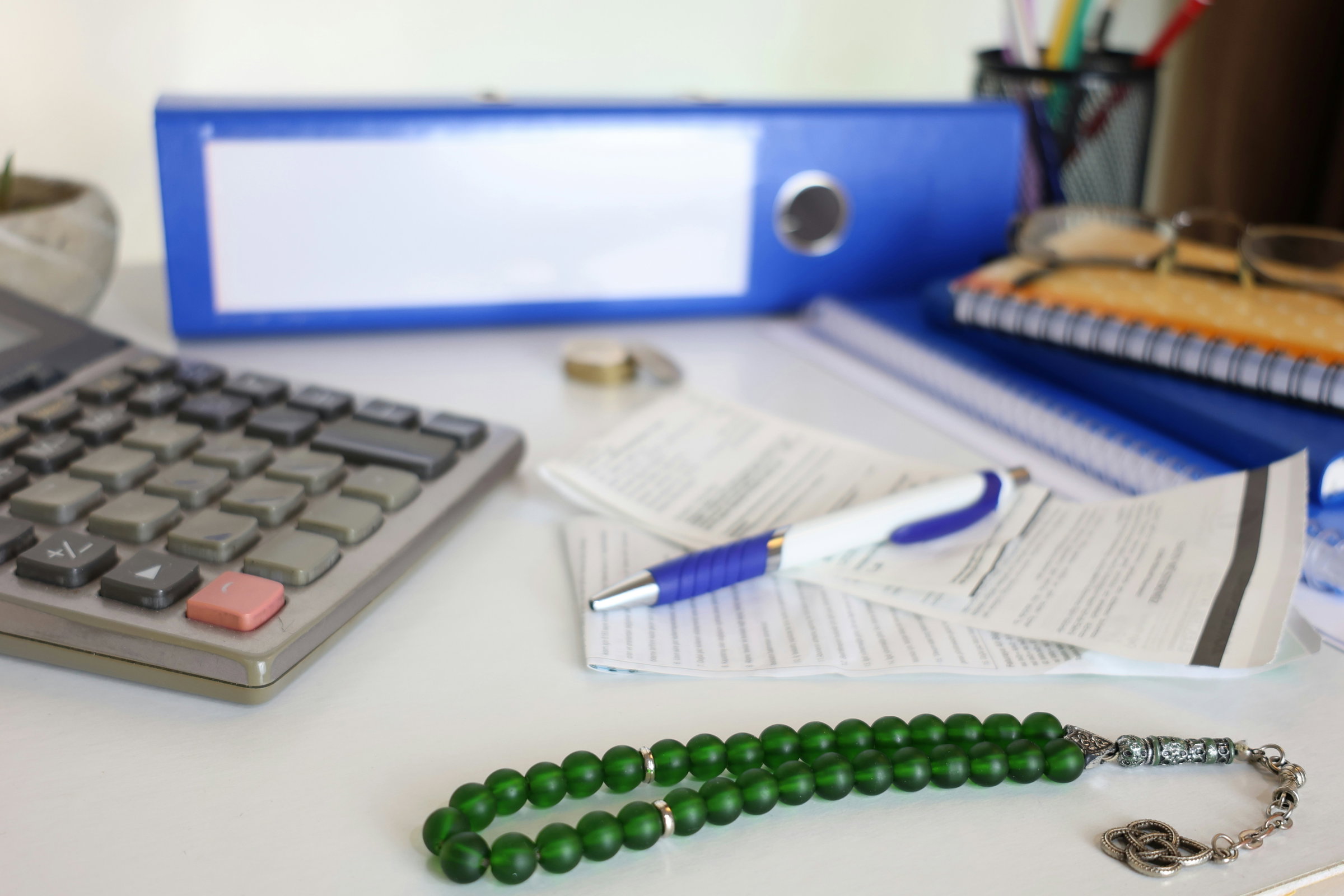 accounting workspace