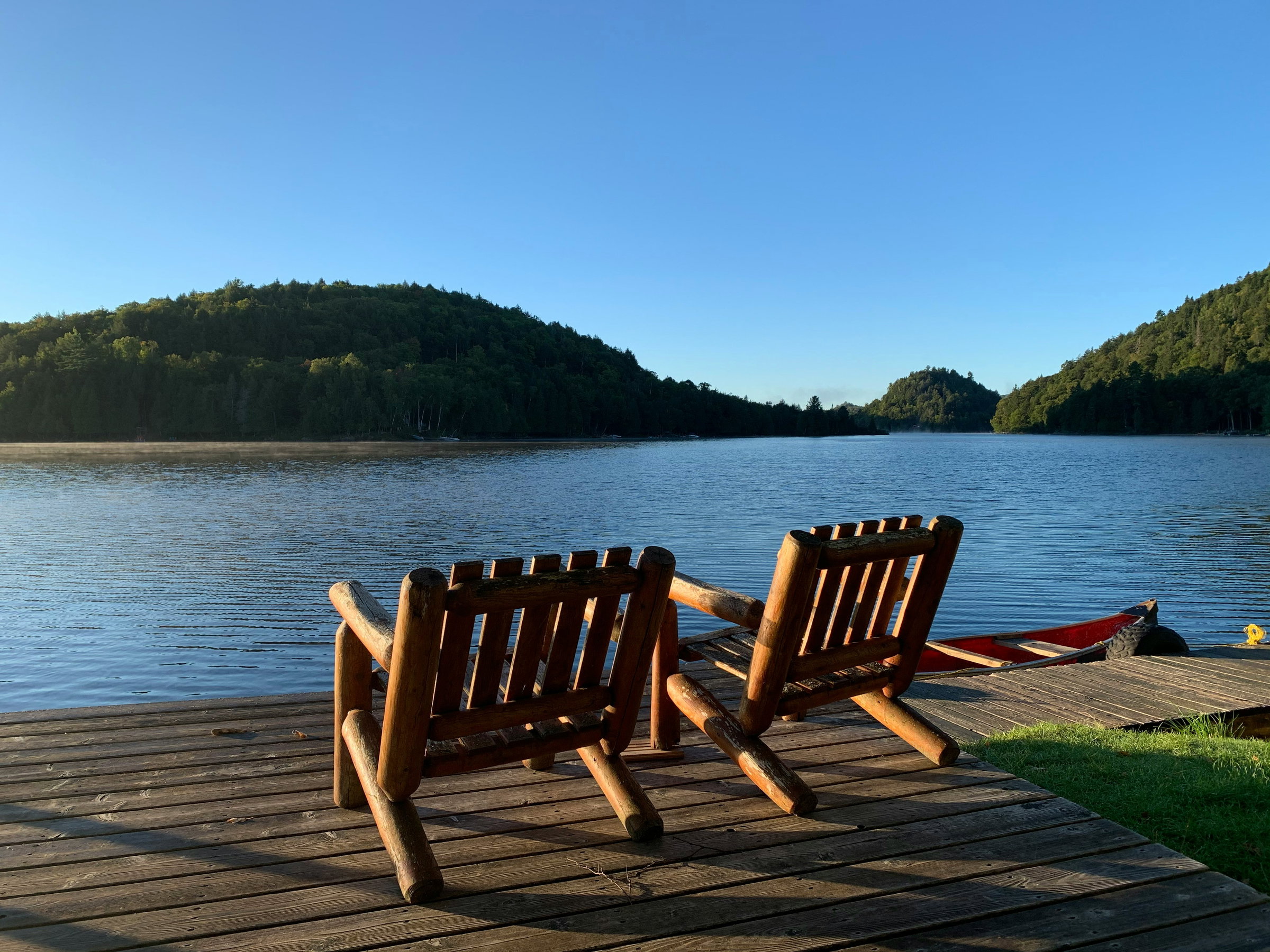 rustic lake cottages