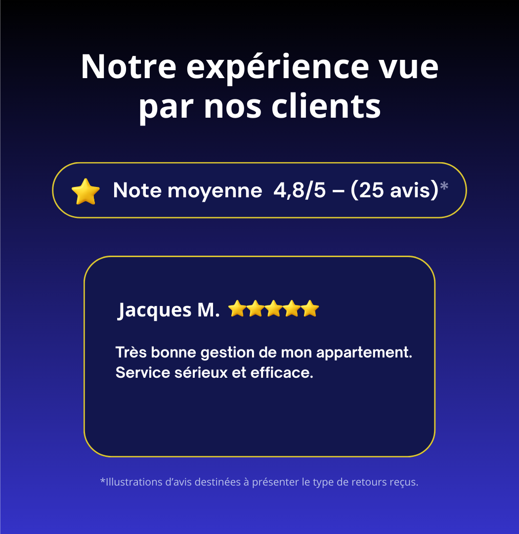 Témoignages de clients satisfaits de la conciergerie locative et du nettoyage professionnel proposés par Majordom'.
