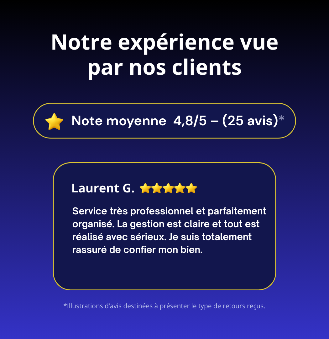 Témoignages de clients satisfaits de la conciergerie locative et du nettoyage professionnel proposés par Majordom'.