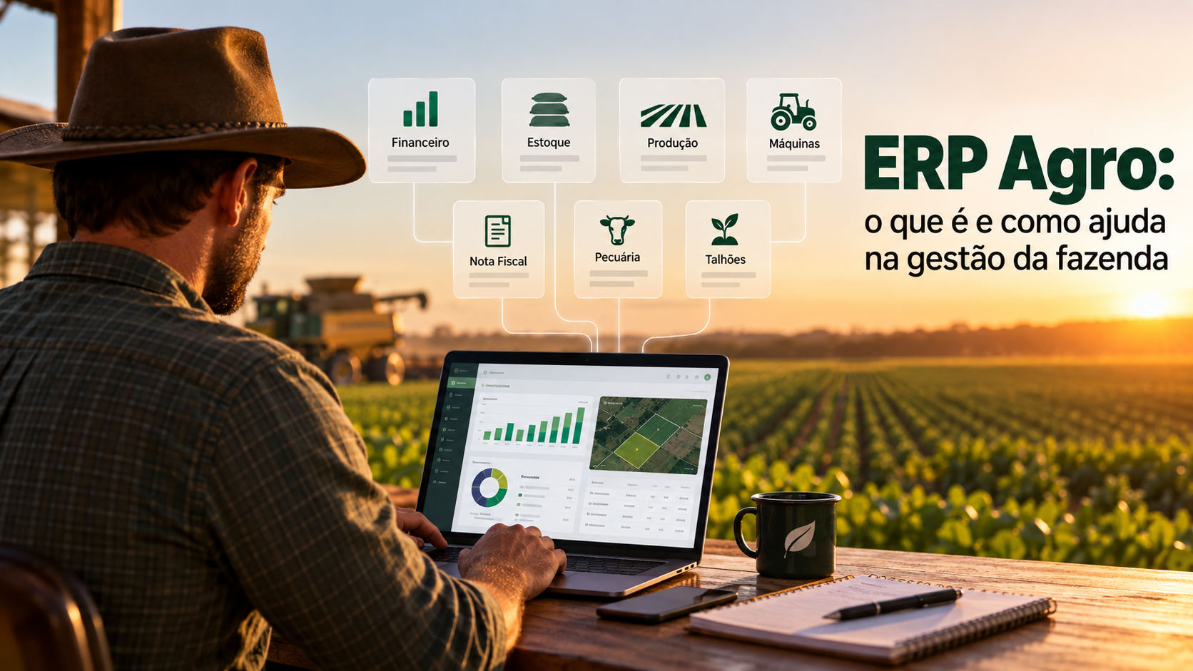 ERP Agro: o que é e como ajuda na gestão da fazenda