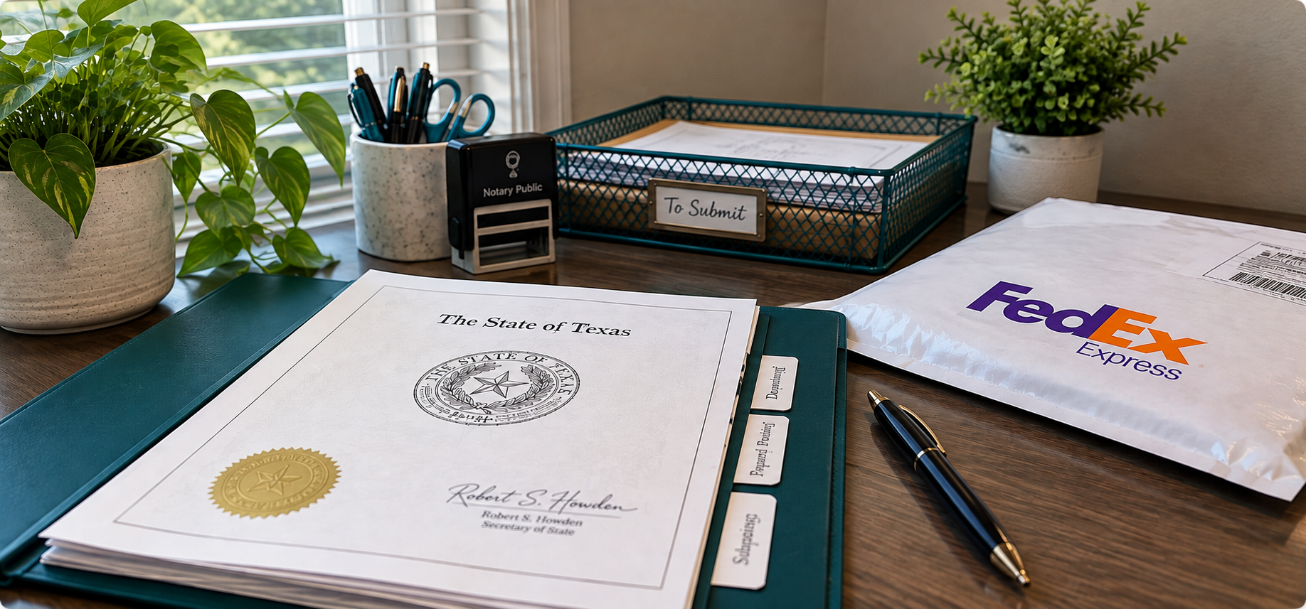 Texas apostille document preparation and submission assistance