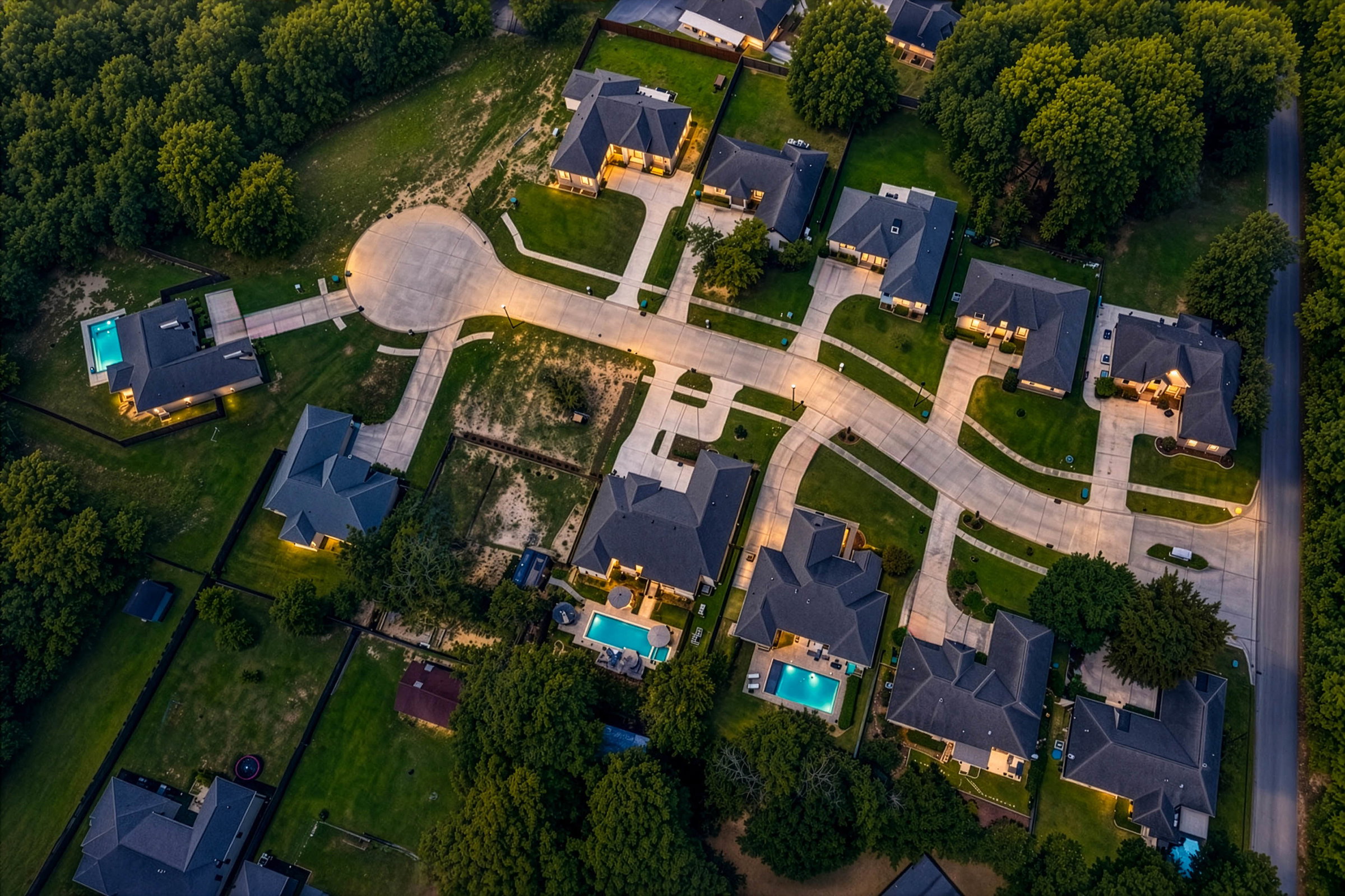 real estate drone photos in Mandeville